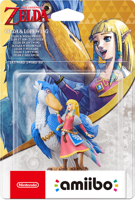 Amiibo The Legend of Zelda: Skyward Sword HD - Zelda & Loftwing (New) - Nintendo 600G