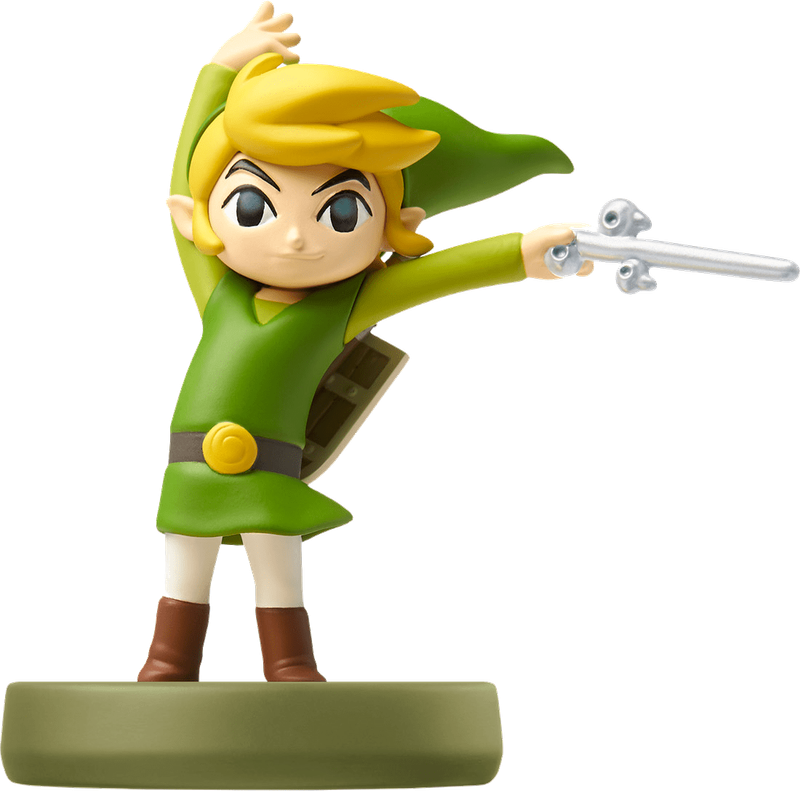 Amiibo The Legend of Zelda: The Wind Waker - Toon Link (New) - Nintendo 250G