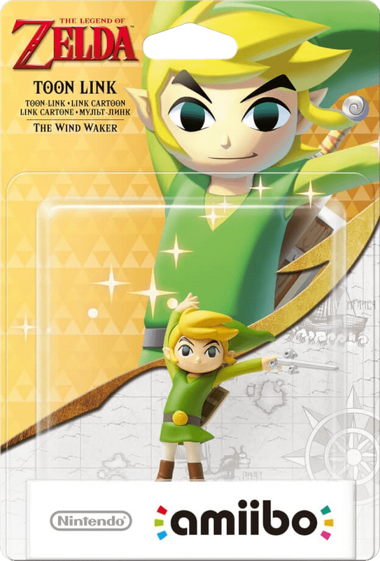Amiibo The Legend of Zelda: The Wind Waker - Toon Link (New) - Nintendo 250G