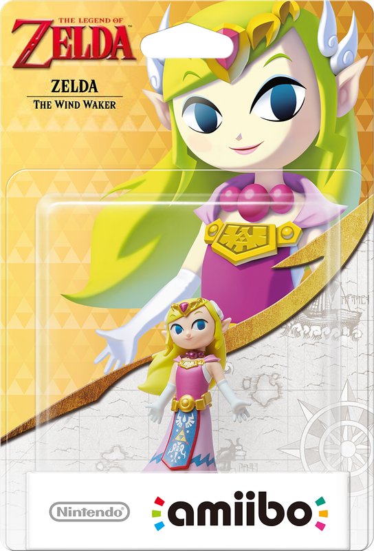 Amiibo The Legend of Zelda: The Wind Waker - Zelda (New) - Nintendo 250G