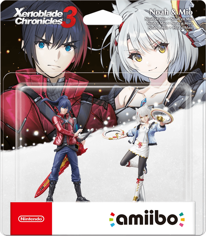 Amiibo Xenoblade Chronicles 3 - Noah & Mio (New) - Nintendo 1000G