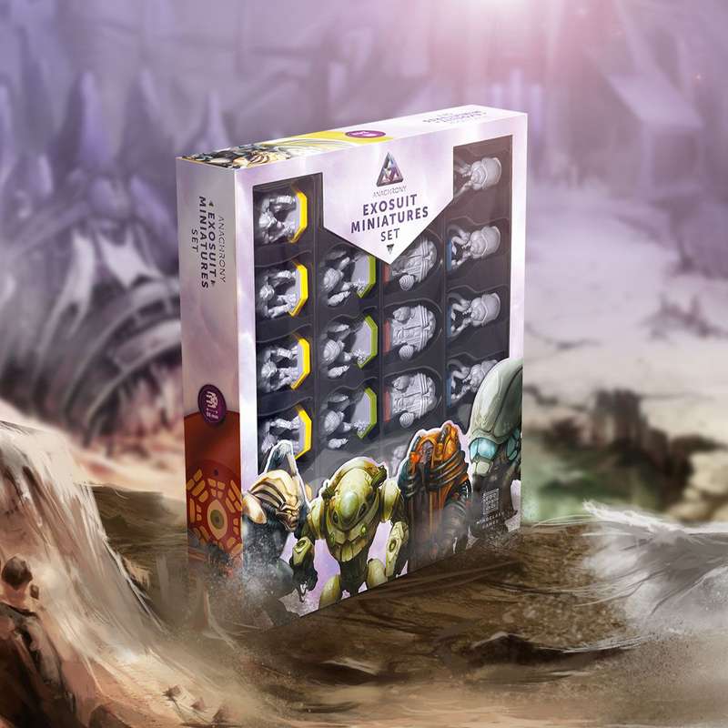 Anachrony: Exosuit Miniatures Set (New) - Mindclash Games 1300G