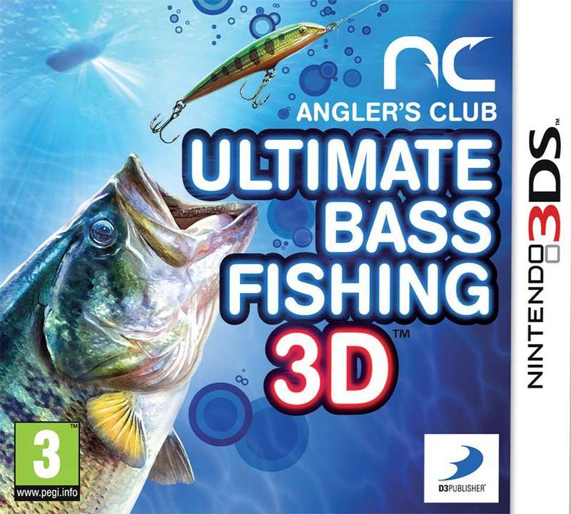 Angler's Club: Ultimate Bass Fishing 3D (3DS)(Pwned) - D3Publisher 110G