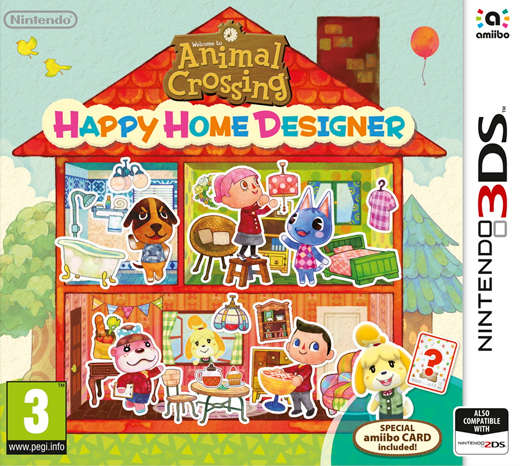 Animal Crossing: Happy Home Designer (3DS)(New) - Nintendo 110G