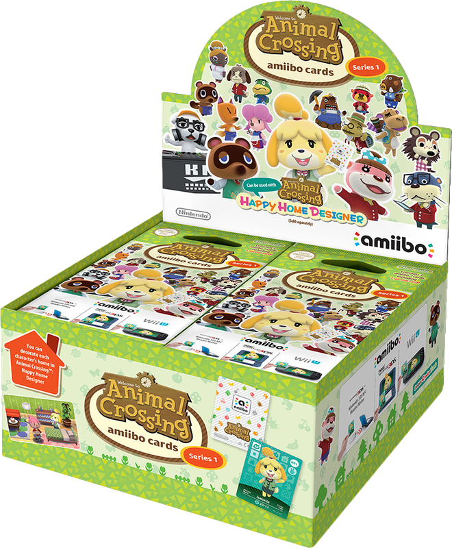 Animal Crossing: Happy Home Designer amiibo Cards Pack - Series 1 (New) - Nintendo 50G