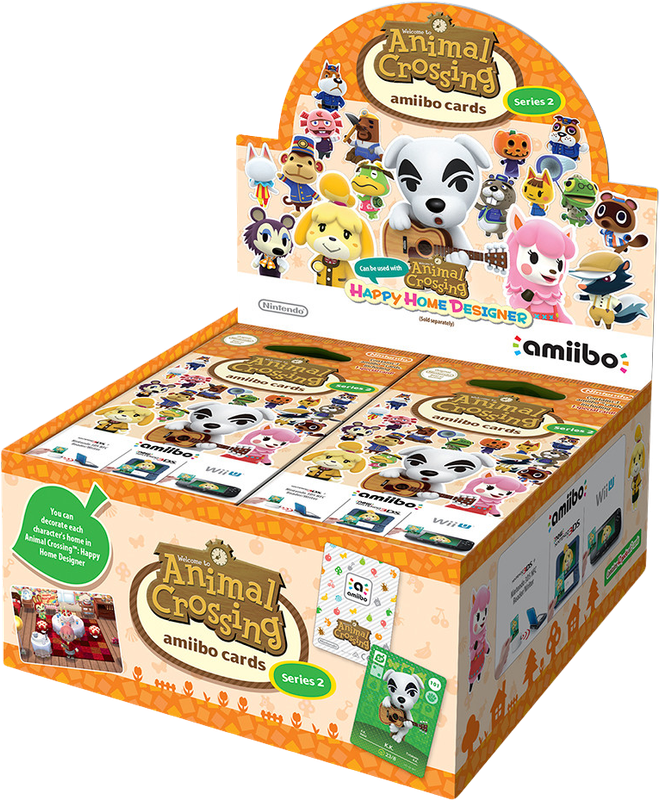 Animal Crossing: Happy Home Designer amiibo Cards Pack - Series 2 (New) - Nintendo 50G