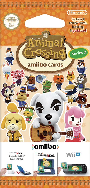Animal Crossing: Happy Home Designer amiibo Cards Pack - Series 2 (New) - Nintendo 50G