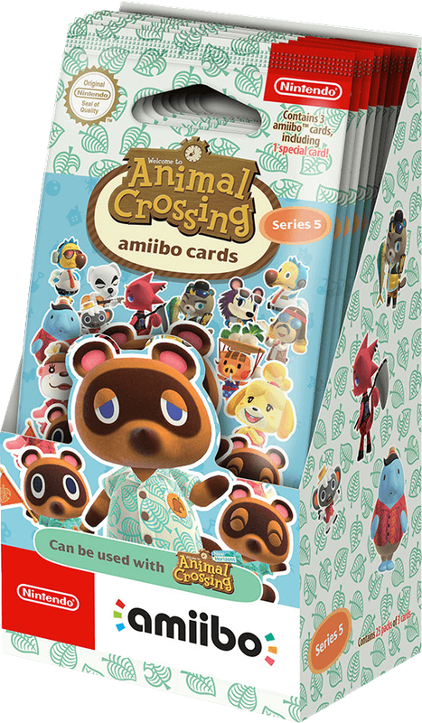 Animal Crossing: New Horizons amiibo Cards Pack - Series 5 (New) - Nintendo 50G