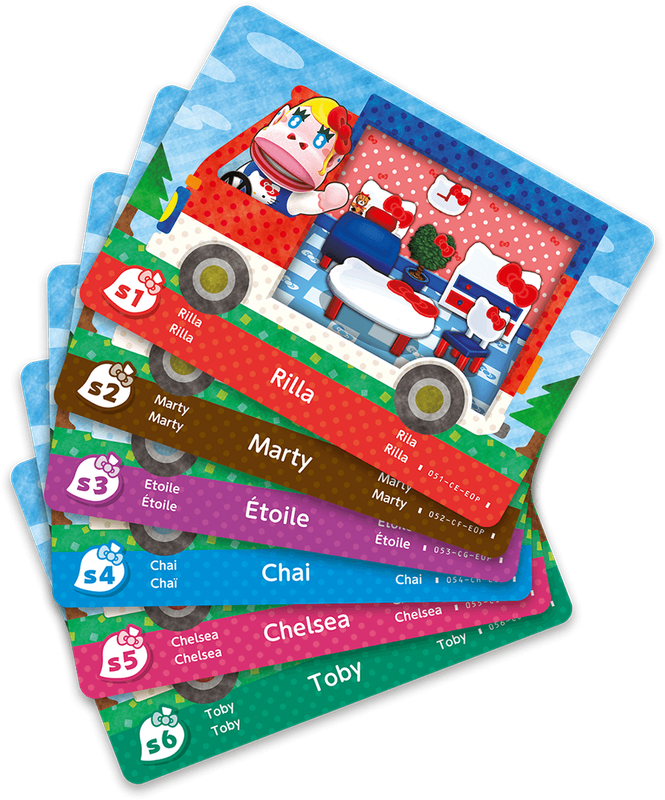 Animal Crossing: New Leaf - Sanrio Collaboration amiibo Cards Pack (New) - Nintendo 50G