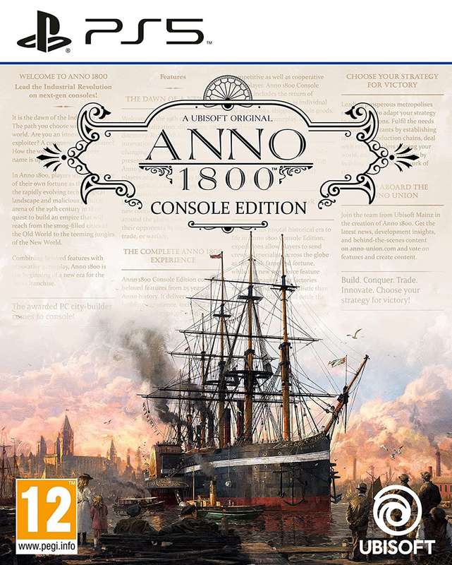 Anno 1800 - Console Edition (PS5)(New) - Ubisoft 90G
