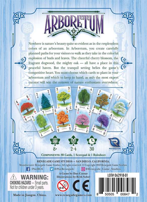 Arboretum (New) - Renegade Game Studios 350G