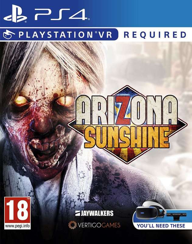 Arizona Sunshine (VR)(PS4)(New) - Vertigo Games 90G