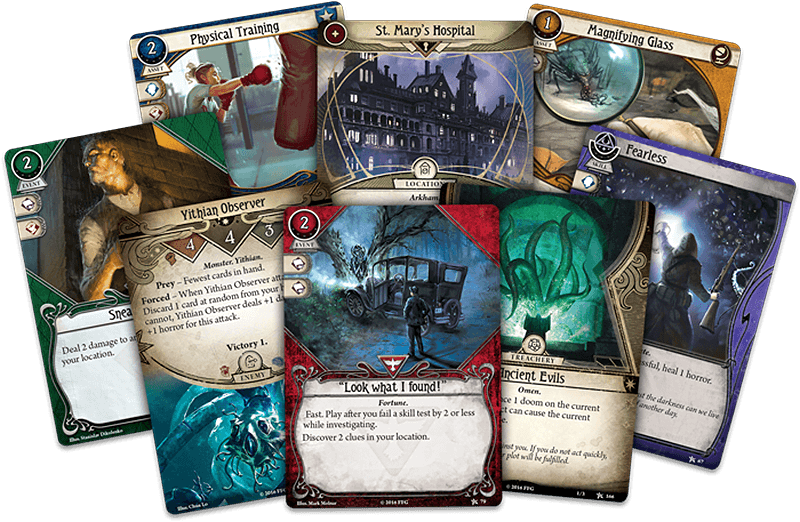 Arkham Horror - The Card Game - Revised Core Set (New) - Fantasy Flight Games 2000G