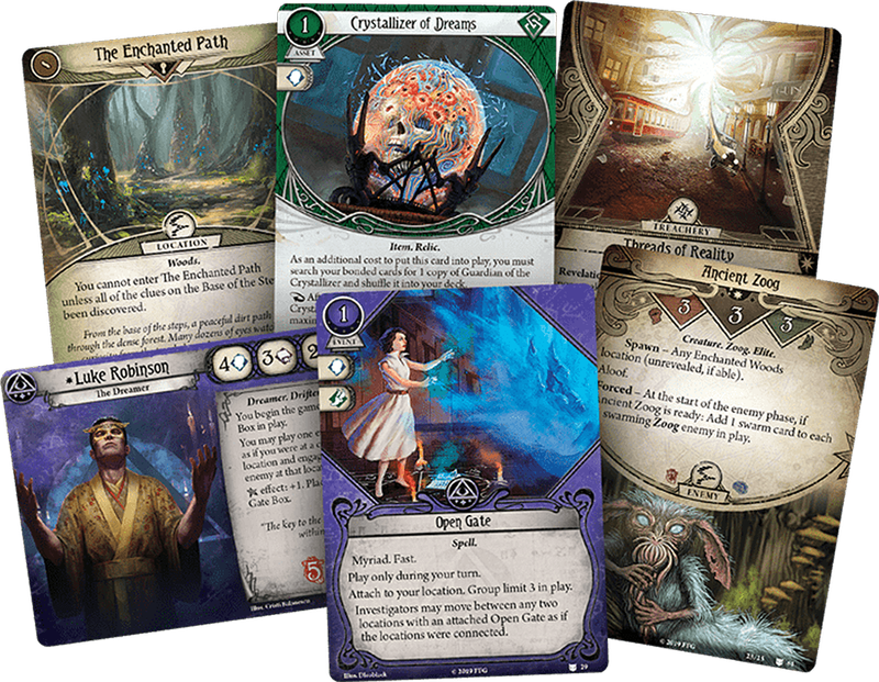 Arkham Horror - The Card Game: The Dream-Eaters Expansion (New) - Fantasy Flight Games 500G