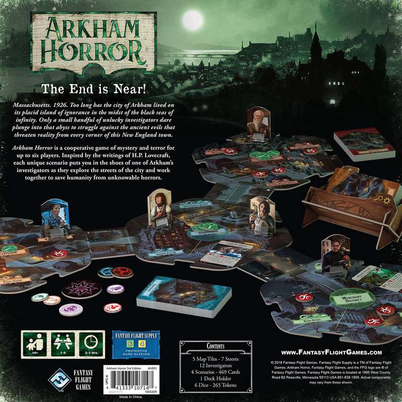 Arkham Horror - Third Edition (New) - Fantasy Flight Games 2000G