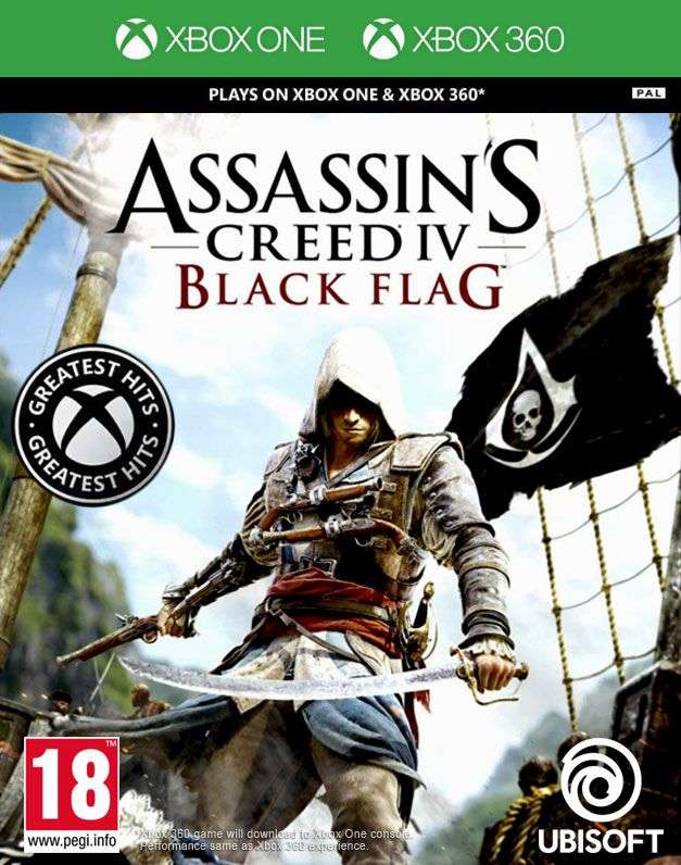 Assassin's Creed IV: Black Flag - Greatest Hits (Xbox 360)(New) - Ubisoft 130G