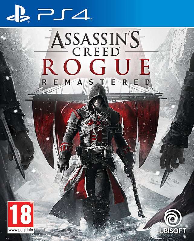 Assassin's Creed: Rogue - Remastered (PS4)(New) - Ubisoft 90G