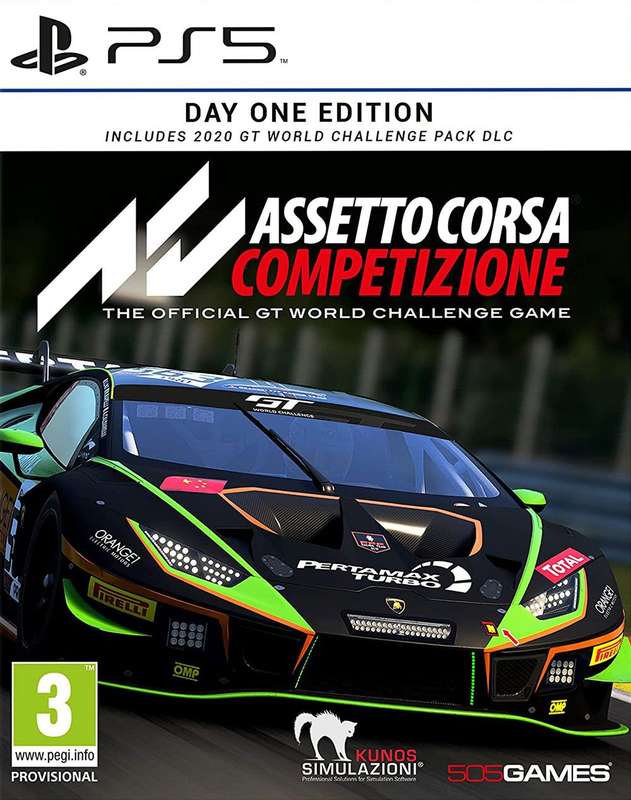 Assetto Corsa Competizione - Day One Edition (PS5)(New) - 505 Games 90G