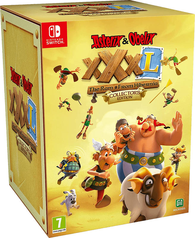 Asterix & Obelix XXXL: The Ram from Hibernia - Collector's Edition (NS / Switch)(New) - Microids