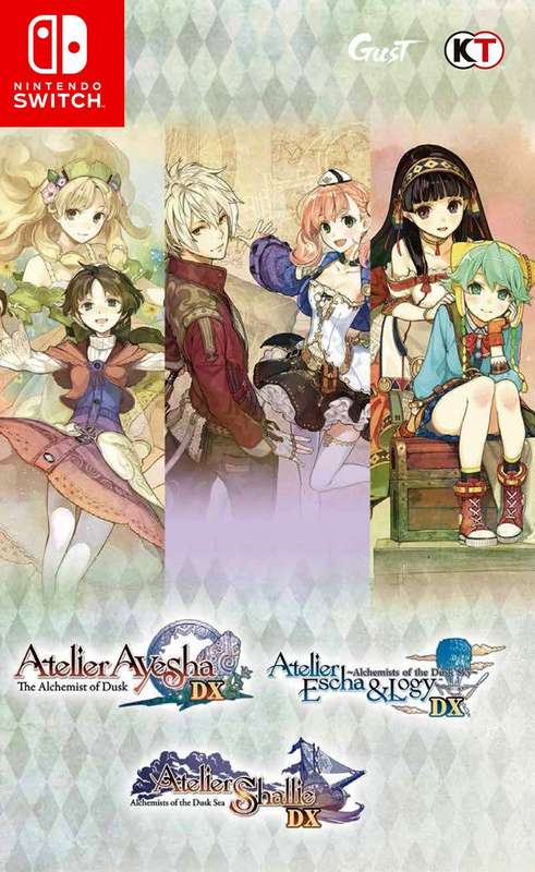 Atelier Dusk Trilogy - Deluxe Pack (NTSC/J)(NS / Switch)(New) - Tecmo Koei 100G