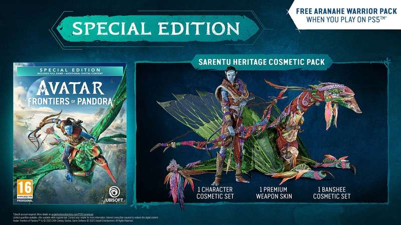 Avatar: Frontiers of Pandora - Special Edition (PS5)(New) - Ubisoft 90G