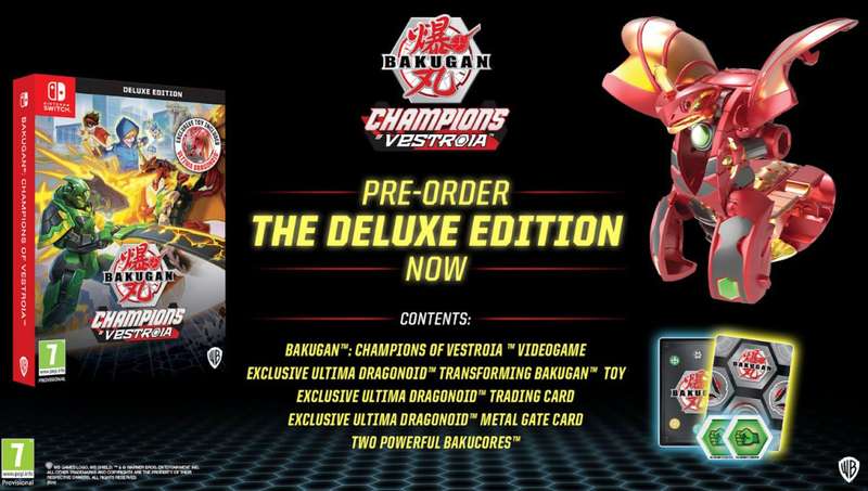 Bakugan: Champions of Vestroia - Deluxe Edition (NS / Switch)(New) - Warner Bros. Interactive