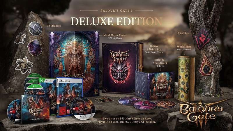 Baldur's Gate 3 - Deluxe Edition (PS5)(New) - Larian Studios 1500G
