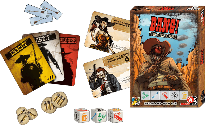 BANG! - The Dice Game (New) - DaVinci Editrice / dV Games 450G