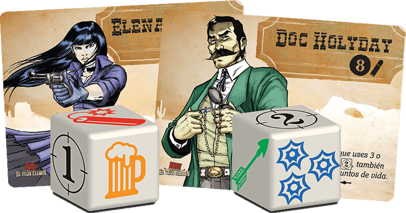 BANG! - The Dice Game: Old Saloon Expansion (New) - DaVinci Editrice / dV Games 450G