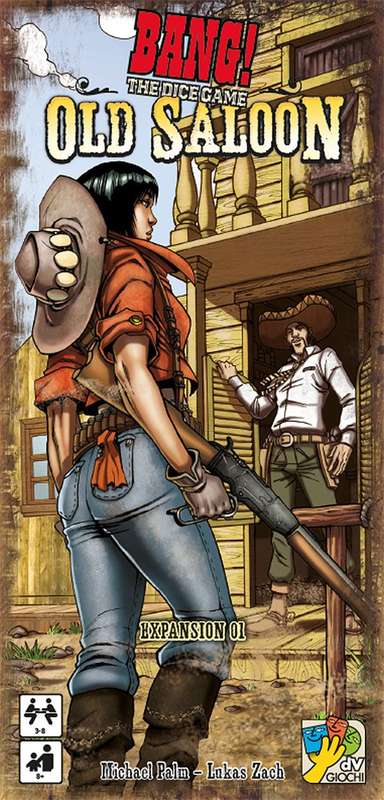 BANG! - The Dice Game: Old Saloon Expansion (New) - DaVinci Editrice / dV Games 450G