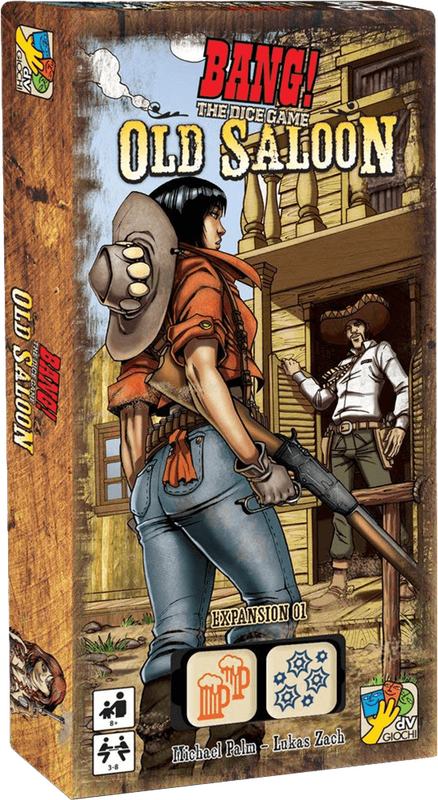 BANG! - The Dice Game: Old Saloon Expansion (New) - DaVinci Editrice / dV Games 450G