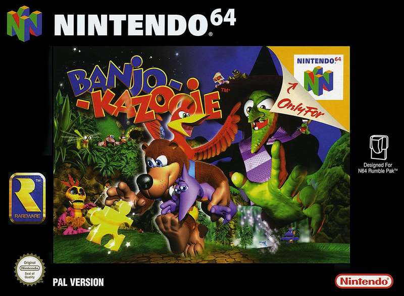 Banjo-Kazooie (Cart Only)(N64)(Pwned) - Nintendo 130G