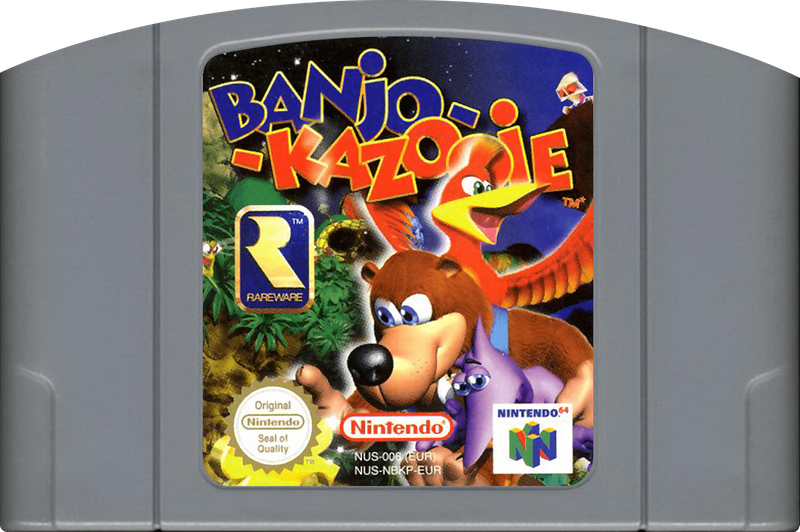 Banjo-Kazooie (Cart Only)(N64)(Pwned) - Nintendo 130G