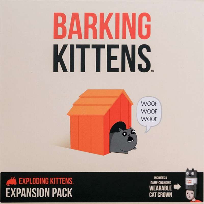 Barking Kittens: Exploding Kittens Expansion Pack (New) - The Oatmeal 500G