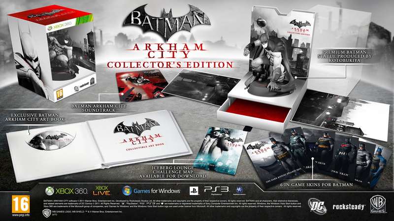 Batman: Arkham City - Collector's Edition (Xbox 360)(Pwned) - Warner Bros. Interactive
