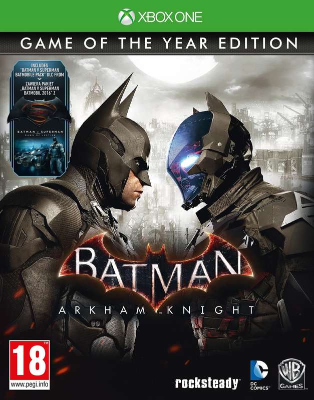 Batman: Arkham Knight - Game of the Year Edition (Xbox One)(New) - Warner Bros. Interactive