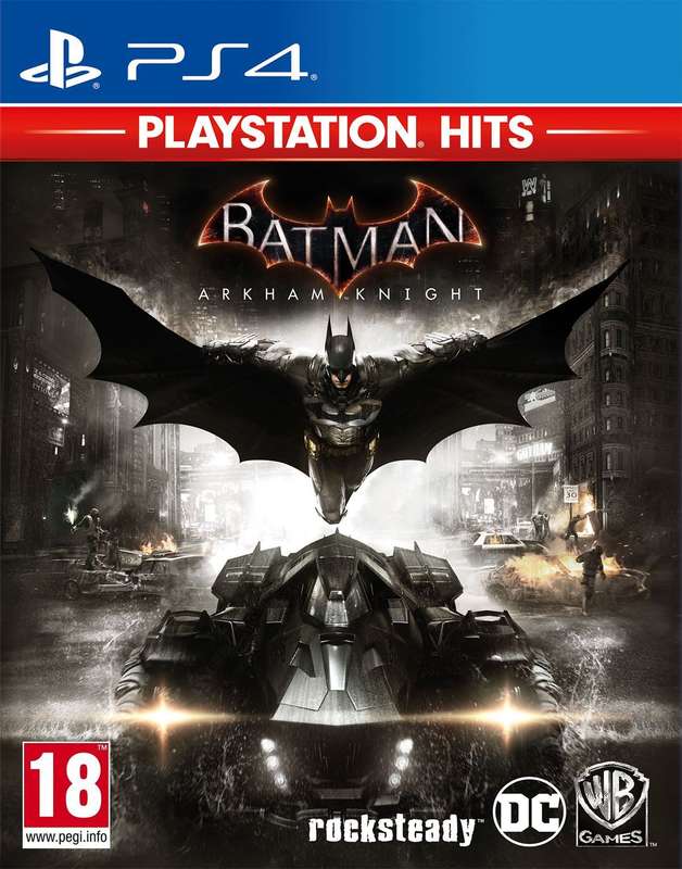 Batman: Arkham Knight - Hits (PS4)(New) - Warner Bros. Interactive Entertainment 90G