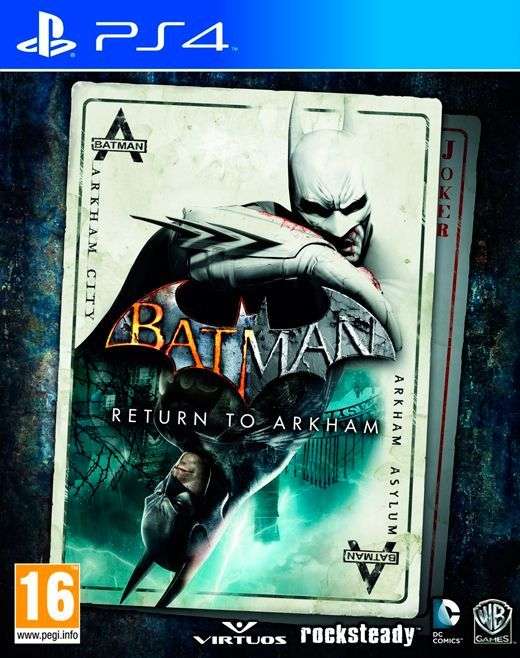 Batman: Return to Arkham (PS4)(New) - Warner Bros. Interactive Entertainment 90G