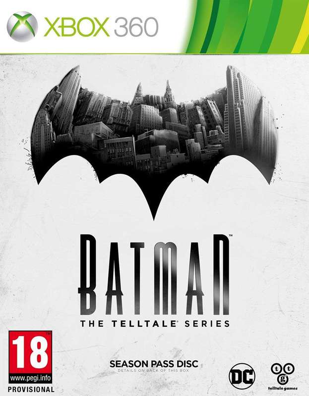 Batman: The Telltale Series - Season Pass Disc (Xbox 360)(New) - Telltale Games 130G
