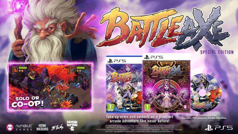Battle Axe - Special Edition (PS5)(New) - Numskull Games 200G