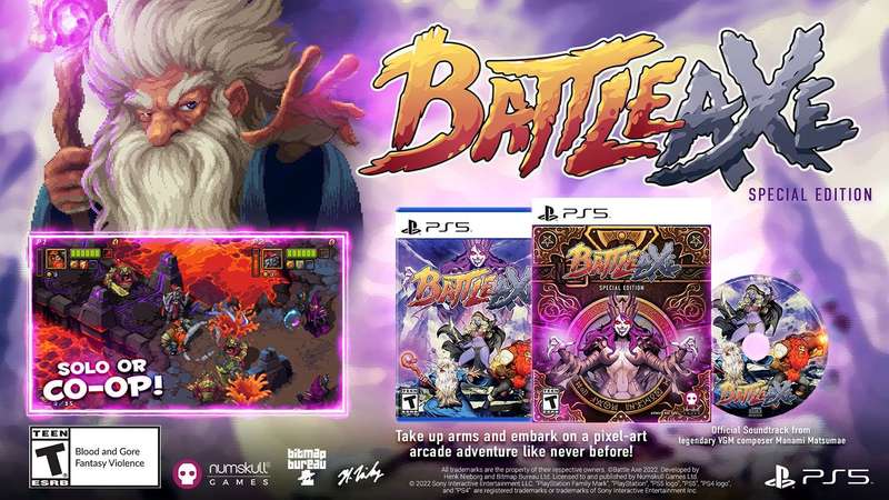 Battle Axe - Special Edition (NTSC/U)(PS5)(New) - Numskull Games 200G