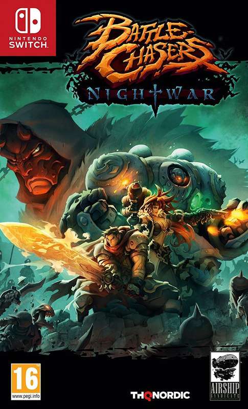 Battle Chasers: Nightwar (NS / Switch)(New) - THQ Nordic / Nordic Games 100G