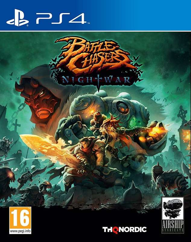 Battle Chasers: Nightwar (PS4)(New) - THQ Nordic / Nordic Games 90G