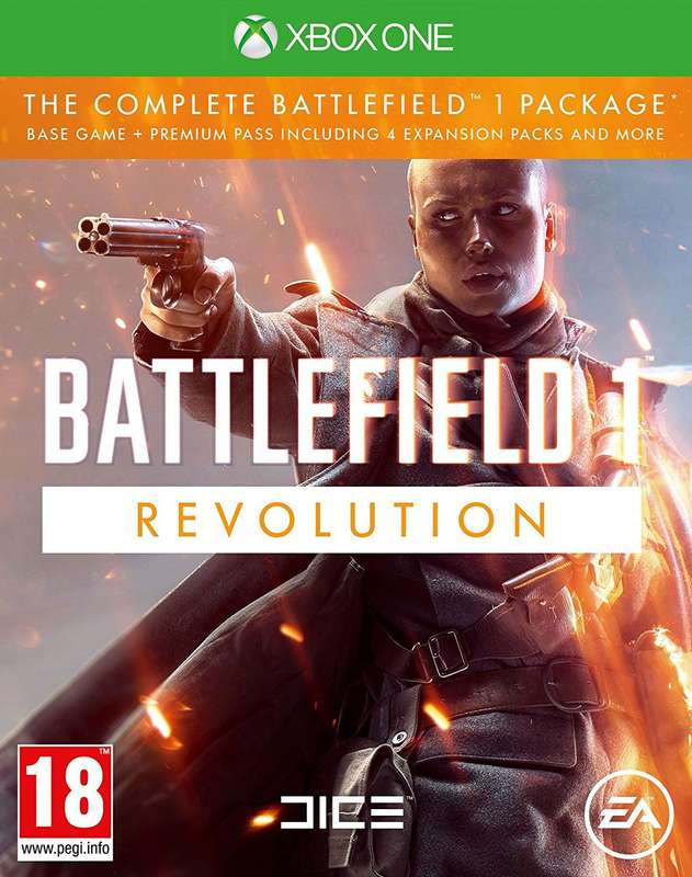 Battlefield 1: Revolution (Xbox One)(New) - Electronic Arts / EA Games 120G