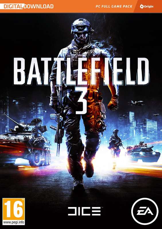 Battlefield 3 [Digital Code](PC)(New) - Electronic Arts / EA Games