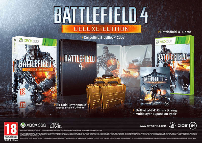 Battlefield 4 - Deluxe Edition (Steelbook)(Xbox 360)(Pwned) - Electronic Arts / EA Games 130G