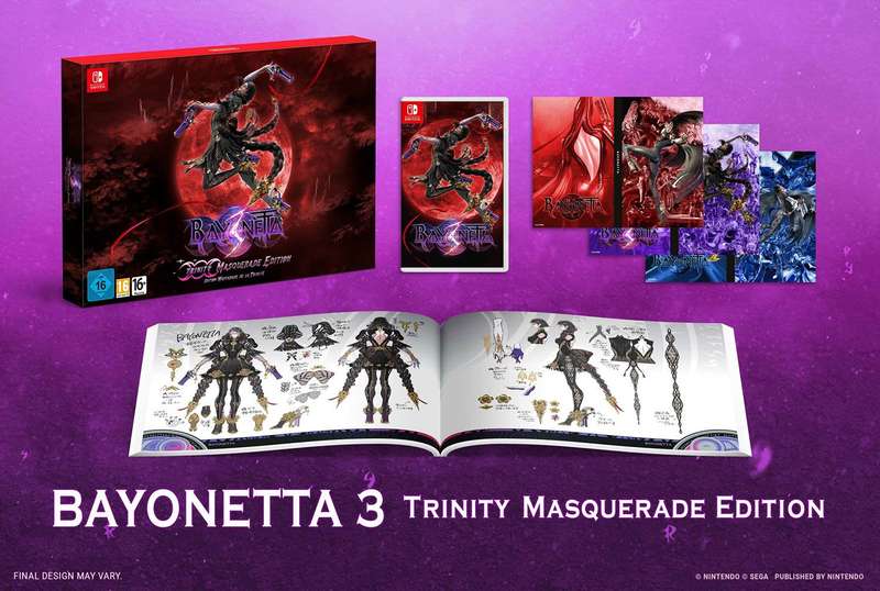 Bayonetta 3 - Trinity Masquerade Edition (NS / Switch)(New) - Nintendo 1500G