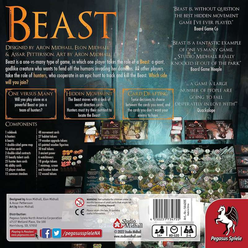 Beast (New) - Pegasus Spiele 1800G