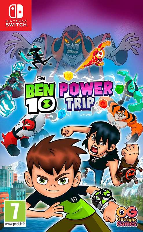 Ben 10: Power Trip (NS / Switch)(New) - Outright Games 100G