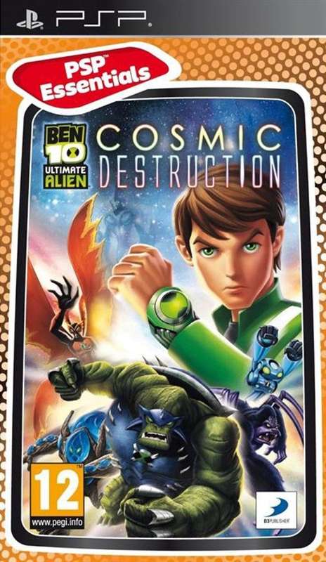Ben 10: Ultimate Alien - Cosmic Destruction - Essentials (PSP)(Pwned) - D3Publisher 80G